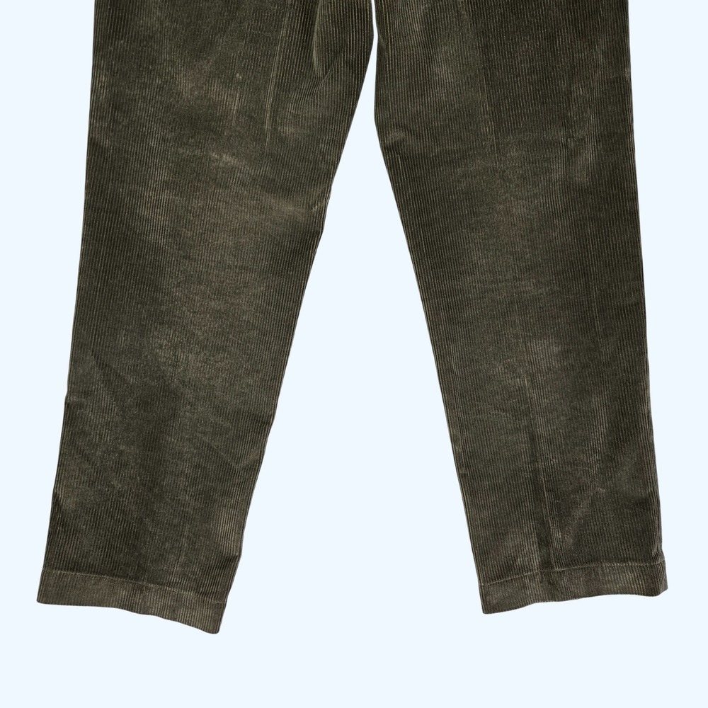 Brooks Brothers Hudson Corduroy Pants Mens 34x32 Brown Wide Wale Trousers - Picture 8 of 11
